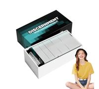 Discernment Card Game, Bible Trivia Cards, 4.09 Inches Humorous Matching with Scripture Challenge, Christian Activity, Bible Card Game with Engaging Design, Faith Tool for Church and Small Groups