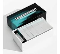 Discernment Card Game Cards Christians Like Game - Bible Trivia Activity Church, Thought-Provoking Questions for Families, 500+ Humorous Bible Study Matching Cards, for Church Groups, Fellowship Group