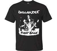 Discharge Fight Back T-Shirt S-5XL British Punk Rock Hardcore (Medium)