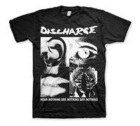 Discharge Hear Nothing T Shirt Kings Road Teeandise XXXL Black