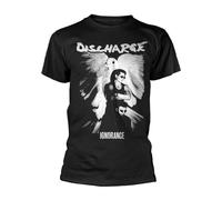Discharge Men's Its No Tv Sketch T-Shirt Black, Black, XL
