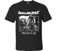Discharge Realities of War T-Shirt Punk Rock Hardcore Dbeat(XX-Large)