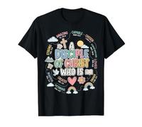 Disciple of Christ Cute Bible Verse Christian Affirmations Value Graphic T-Shirt, Men, Black, L