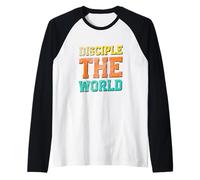 Disciple The World Raglan Baseball Tee