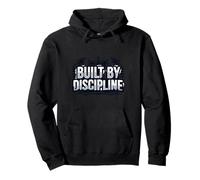 Discipline Driven Motivation Retro Mindset Design Pullover Hoodie