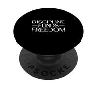 Discipline Funds Freedom Entrepreneur Mindset PopSockets Adhesive PopGrip