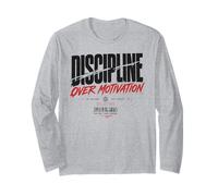 Discipline Over Motivation Long Sleeve T-Shirt