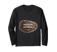 Discipline Over Motivation Mindset Long Sleeve T-Shirt