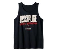 Discipline Over Motivation - No Feelings Just Results Tank Top