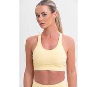 Discipline Sports Fitness Racer Back Bra Discipline 365 Yellow L
