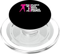 Disciplined Athlete Leader Fearless Performer Funny Cheer PopSockets PopGrip for MagSafe