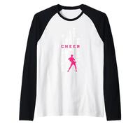 Disciplined Athlete Leader Fearless Performer Funny Cheer Raglan Baseball Tee