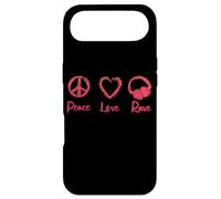 DiscJockey Peace Love Rave Music DJ Case for iPhone Air