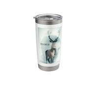 Disclosure Day Eye and Silhouette Stainless Steel Insulated Tumbler