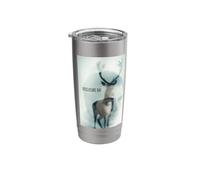 Disclosure Day Eye and Silhouette Stainless Steel Insulated Tumbler