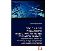 DISCLOSURE IN PHILANTROPIC INSTITUTIONS OF HIGHER EDUCATION IN BRAZIL