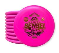 Discmania Sensei Disc Golf Putter - Disc Golf Putter Pack - Active Base Sensei Putter with Stable Disc Flight, Practice Putter Pack (Colors May Vary) (10 Pack)