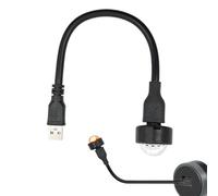 Disco Ball Atmosphere Light - 40g Sky Star Projector | LED RGB Mini Magic Ball | Portable Sound Activated Party Lamp, Flexible Support Rod Plug Play Auto Roof Interior Home DJ Atmosphere Decor