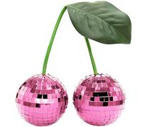 Disco ball cherry, mirror ball, pink hanging ball, disco mirror ball for hanging, disco ball decoration, disco ball for party, mirror ball, cherry decoration for DJ club, stage, bar, party, holiday