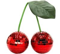 Disco ball cherry, mirror ball, red hanging ball, disco mirror ball for hanging, disco ball decoration, disco ball for party, mirror ball, cherry decoration for DJ club, stage, bar, party, holiday