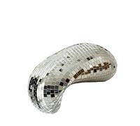 Disco Ball Decorations Decor Crafts Melted Disco Ball Sculpture Wall Art Home Table Drip Maximalist Sparkle Mirror