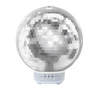 Disco Ball Diffuser: Rotating 7-Color Mood Light, 100ml Ultrasonic Essential Oil Humidifier with 3 Spray Modes