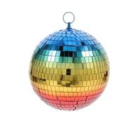 Disco Ball - Hanging Reflective Mirror Ball | Christmas Disco Balls with Reflective Gradient, Decorative Disco Ball, Ideal for DJ Clubs, Christmas Parties, Carnival and
