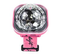 Disco Ball Light - Disco Light Ball, Magic Ball, Sound Activated LED Disco Lights Watch - LED Stage Light Watch, USB Bracelet, Car Mood Light, Lumi