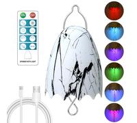Disco Ball Motor with Remote and Adjustable 3 Rotating Speed, 1200mAh Battery Operated Rotating Wind Spinner Motor, Disco Ball Spinner for Mirror Ball Ornaments, Sun Catcher, Wind Spinners, Baby Crib