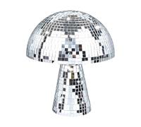 Disco Ball Mushroom Decor Mushroom Shape Disco Ball Silver Mirror
