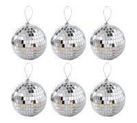 Disco Ball Reflector - Disco Reflective Ball Pendant Decor,Spherical Shape Hangings Decoration for Club, Festival, Wedding, Stage Performance, Bar