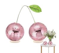 Disco Ball, | Refletiert Licht, Ästhetische Wohnkultur Für Hochzeit, Party, Geburtstag, Bar, Abschlussball, Urlaub, Weihnachten Disco Ball Decor | Cherry Disco Mirror Ball Tischdekoration