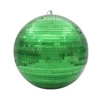 Disco Ball Rototing Glass Ball Stage Lights Reflection Ktv Bar Dj Light Wedding Decoration Disco Hotel Colorful(Green,Diameter 15cm 5.9in)