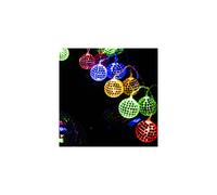 Disco Ball String Lights 10 Multicolour LED Mini Mirror Balls Party Disco Lights