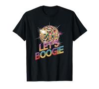 Disco Ball Vintage Retro let's boogie fever discoball party T-Shirt