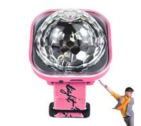 Disco Ball Wrist Watch, Disco Ball Wristband, Rechargeable Magic Ball Light, Portable Mirrors Ball USB Disco Light Up Bracelet for Kids Many Occasions