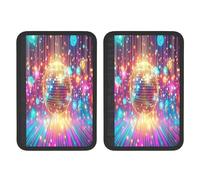 Disco Balls And Stage Lights Universal Car Accessories Seat Belt Pad For Car Truck,2pcs Seat Belt Covers Soft Comfortable Shoulder Strap Pads