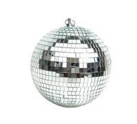 Disco Balls Disco Mirror Ball Party Shiny Stage Light Rotating Glass Retro Reflective KTV DJ Lights For Home Christmas Decoration(18cm)