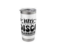 Disco Celebration Vintage 70’s Dancing Retro Dance Music Stainless Steel Insulated Tumbler