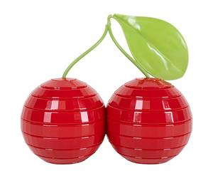 Disco Cherries Mood Light LED USB Powered Lamp, Cute Fruit Night Light with Flashing & Steady Modes, Aesthetic Desk Light for Bedroom, Gaming Room, Home Decor, Novelty Gift for Teens, Kids & Adults