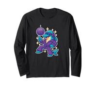 Disco Dolphin Dance Moves Long Sleeve T-Shirt