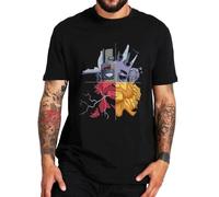 Disco Elysium T Shirt Funny Cool Game Lovers Vintage Men Clothing Summer Casual Soft Cotton Black