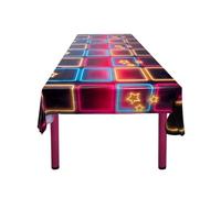 Disco Fever Plastic Tablecover 180cm x 130cm