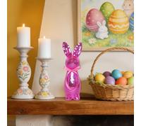 Disco Figurine - Reflective Easter Fireplace Shining Spring Holiday Fun Home Decoration L