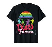Disco Forever Colorful Disco Ball Dancing T-Shirt