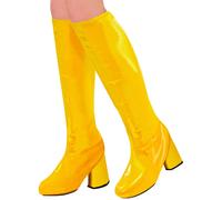 Disco GoGo Boot Boots Tops Shoe Covers 60s 70s 1970s Retro Fancy Dress Costume
