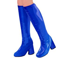 Disco GoGo Boot Boots Tops Shoe Covers 60s 70s 1970s Retro Fancy Dress Costume