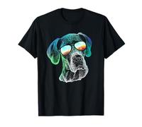 Disco Groovy Great Dane T-Shirt Dog Gift T-Shirt