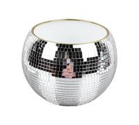 Disco Ice Bucket, Reflective Mirror Large Capacity Cooler for Beer Cocktail Wine Champagne Drinking, Lightweight Retro Drink Bucket Party Supplies for Bar, Kitchen