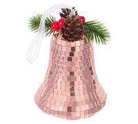 Disco Jingle Bell Ornament with Hanging Pendant for Christmas Tree Decor